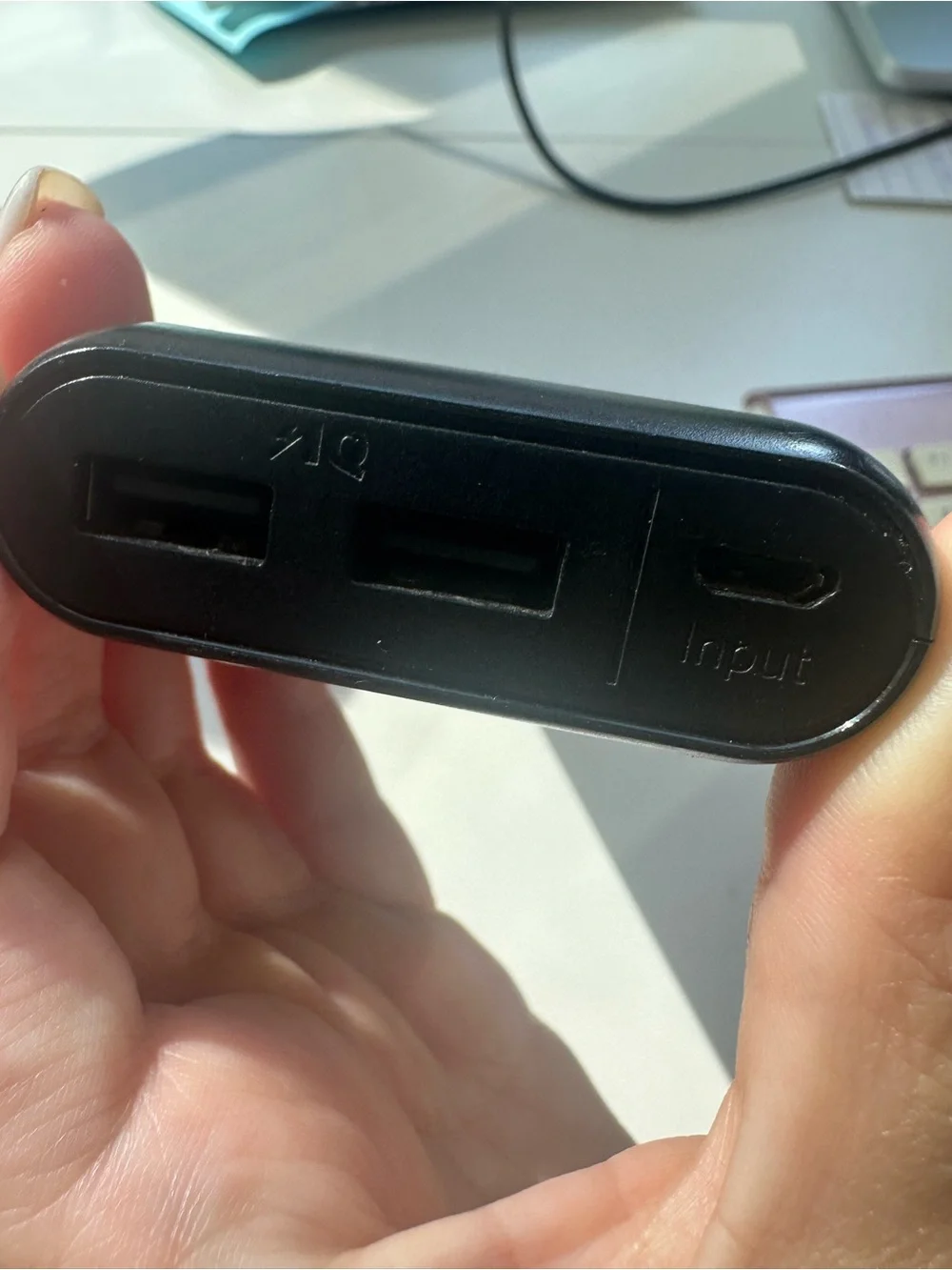Anker Black Portable Power Bank with LED Indicators Anker PowerCore 20100